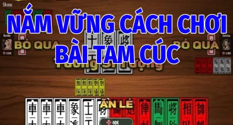 Nắm Vững Cách Chơi Bài Tam Cúc 009 game  Cơ Bản